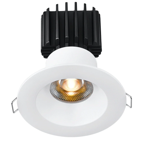 Lotus LED Lights L3F-RRW-WH-LW50-5C95 Tangra 3 Inch Fixed Round Recessed Wide White Trim Lens White 50° 5CCT CRI95