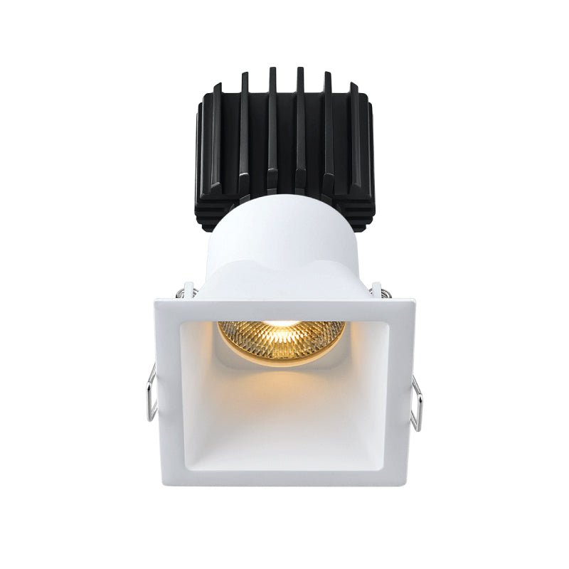 Lotus LED Lights L3F-SDT-WH Trim for Tangra 3" Fixed Square Deep Regressed Thin - Finish: White