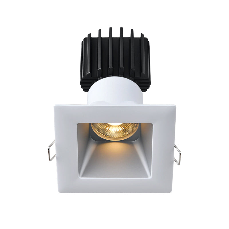 Lotus LED Lights L3F-SDW-AZ Trim for Tangra 3" Fixed Square Deep Regressed Wide - Finish: Alzak