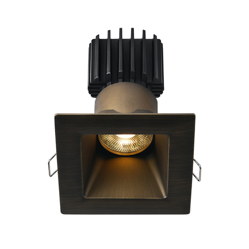 Lotus LED Lights L3F-SDW-BR Trim for Tangra 3" Fixed Square Deep Regressed Wide - Finish: Oil Rubbed Bronze