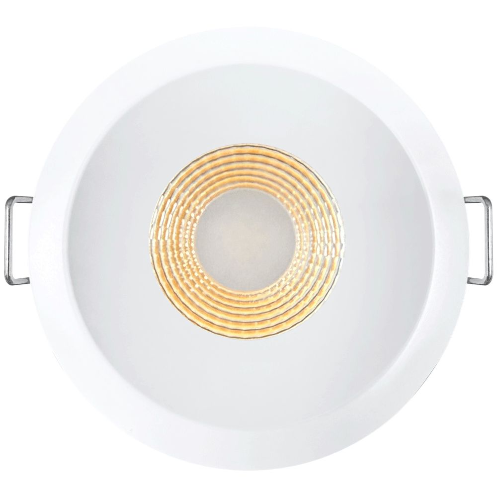 Lotus LED Lights L3G-RFW-BR-RS20-1895 Tangra 3″ Gimbal Round Flat Wide Bronze Trim, Semi-Frosted Glass, Beam Angle 20° Color Temperature DTW 30K to 18K, CRI95