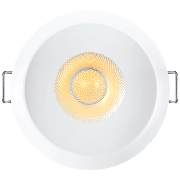 Lotus LED Lights L3G-RRW-WH-LW36-3K98 Tangra 3″ Gimbal Round Recessed Wide White Trim, Lens White, Beam Angle 36°, Color Temperature 30K, CRI98