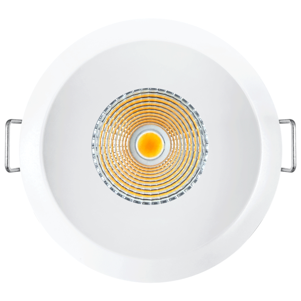 Lotus LED Lights L3G-SRW-WB-RC36-5C98 Tangra 3″ Gimbal Square Recessed Wide White-Black Duo Trim, Reflector Clear Glass, Beam Angle 36°, Multi-Color Temperature, CRI98