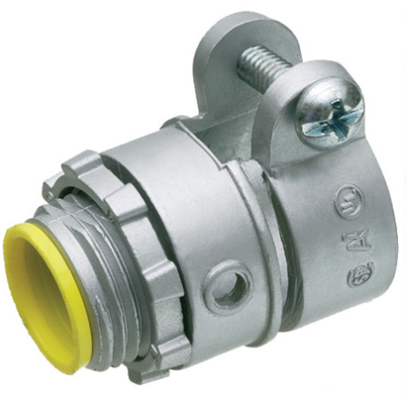 Arlington L421A 1/2" Flex Connector Insululated 25 Pack