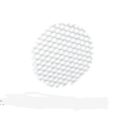 Elco Lighting L57 White Hex Louver Lens Koto™ Accessories