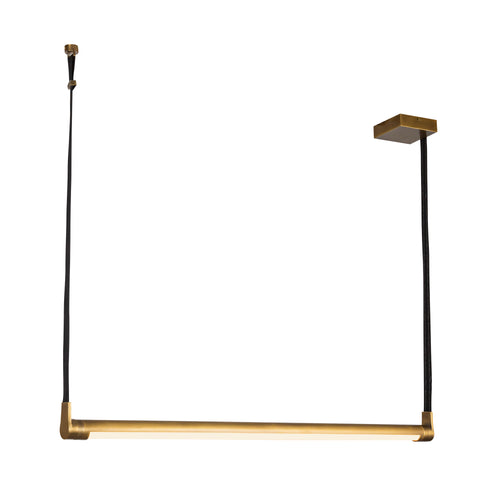 Kuzco Lighting LP46841-VB-UNV Laurence 41-in Linear Pendant Ceiling Light - CCT: 3000K - Finish: Vintage Brass