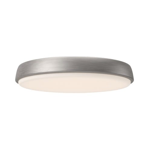 Alora Mood FM503715BN Laval 15-in Flush Mount Ceiling Light - CCT Selectable - Finish: Brushed Nickel