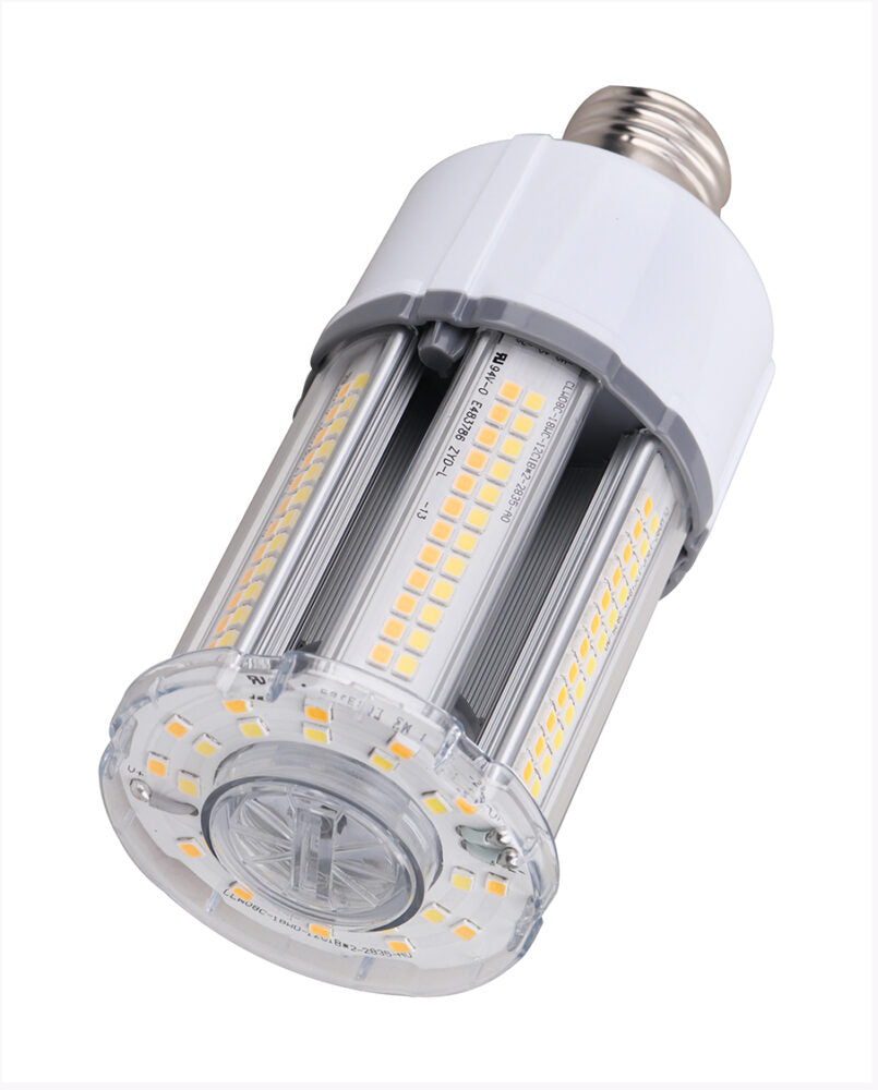 Cyber Tech Lighting LB18CB/CCT 18W LED Corn Bulb with Adjustable 3CCT (3000K, 4000K, 5000K) - 2790 Lumens, Omni-Directional, IP64, 50,000 Hour Lifespan