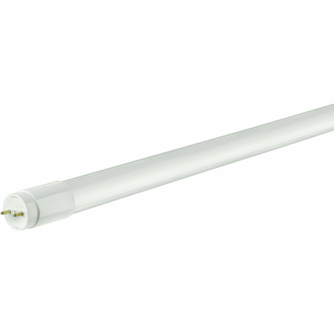 Cyber Tech Lighting LB48T8-DIR/BK Modern LED 48" Emergency Battery Backup Direct Wire Type-B T8 Bulb, Wattage 15W