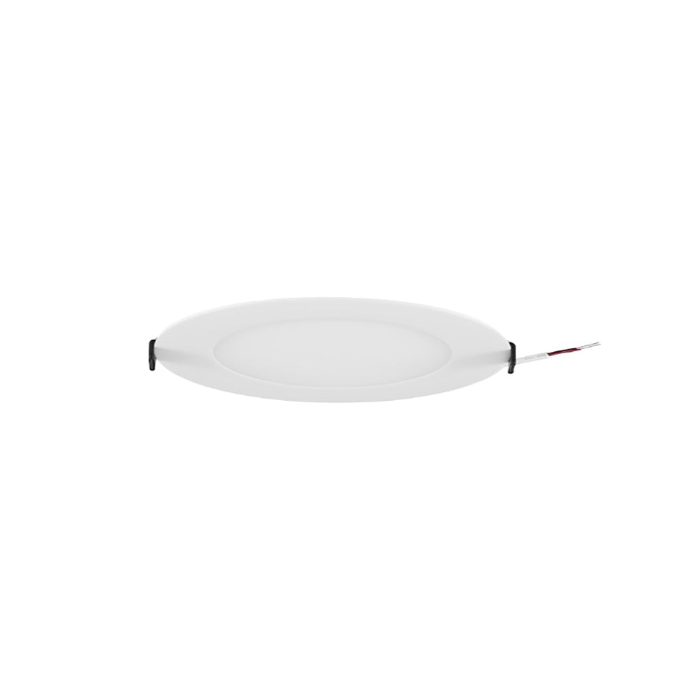 Lotus LED Lights LB4R24V/27K/WH 4" Round Ultra-Thin Recessed LED Downlight - 11W 24V DC (LB4R24V) | 3CCT (2700K/3000K/4100K) | Dimmable to 5% | IP54 Wet-Rated | White Finish | cULus Certified