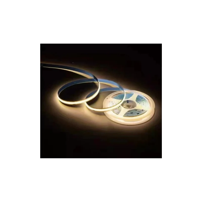 Lotus LED Lights LBL-COB-280-24V-8MM-30K-100FT-IP20 Cob Led Strip Indoor 24v Dc 3000k 1.5w/ft 100 Lm/ft 100ft Ip20 8mm Cri 90+