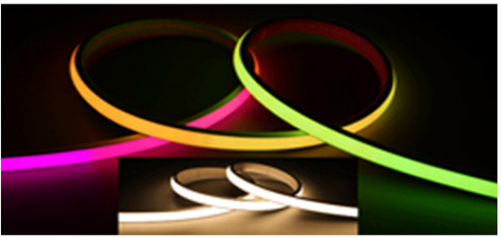Lotus LED Lights LBL-SPI-RGBW-IP65-16FT 24V RGBW (3000K) COB LED Strip Light, SPI Control, IP65, 16.4ft Roll