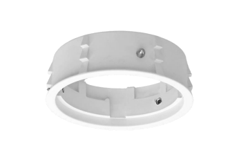 Lotus LED Lights LBL-WT-2-WH Adder for Wood Ceiling Trimless Installation White for 2" Round models LED-2-S15W-T & LED-2-S11W-T