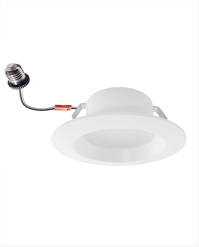 Cyber Tech Lighting LC8RT3-ECO/CCT 8W 3″ LED Smooth Recessed Down Light Kit, 5CCT