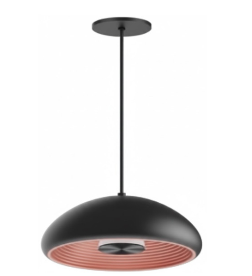 Westgate LCEU-12-30K-BK 12 Inch LED Pendant Copper Reflector Watt 12W, Lumens 540lm, CCT 3000K