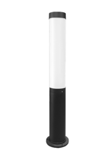 Westgate LCG6-4FT-24-MCTP-BK LCG Series Architectural Modular Light Column, 6.3in x 4FT, Wattage 21W|28W|35W, Lumens 110LM/W, CCT 3000K|4000K|5000K, Black