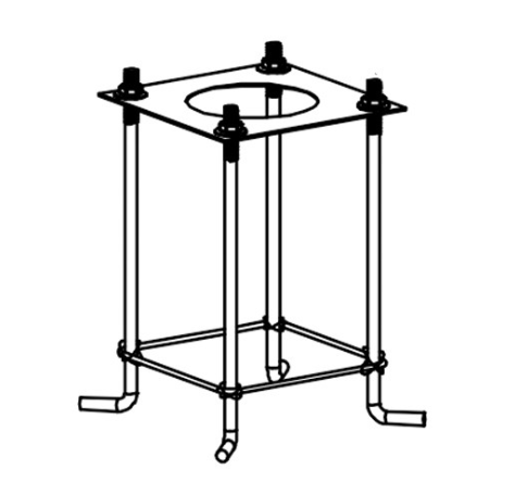 Westgate LCG6-ABK LCG6 Anchor Bolt Kit, For 4Ft and 5Ft Architectural Modular Light Column