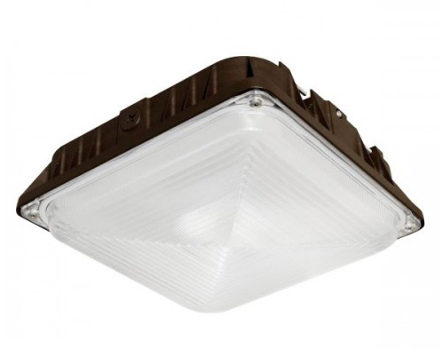 Orbit LCM7-60W-CW Slim Cool White Premium Motion Compatible Led Canopy light, Wattage 60W, Voltage 120~277V, Color Temperature 5000K, Bronze Finish