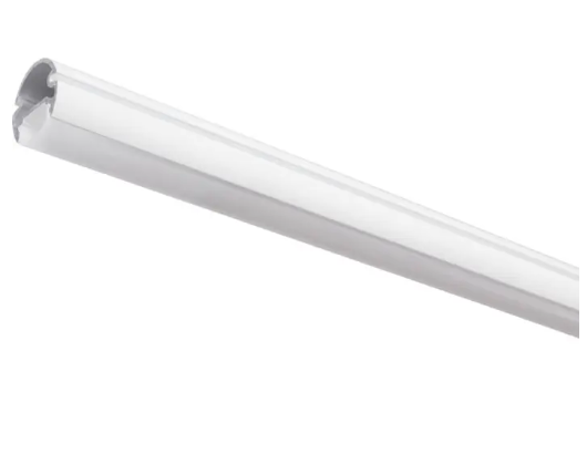 Task Lighting LCR36-T4-10WWT 36" Lighted Closet Rod - CCT Tunable White (27K-5K) - Aluminum Profile - Frosted Lens - White - 24V