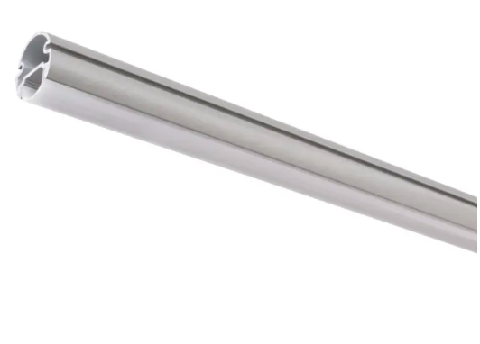 Task Lighting LCR48-T4-14WSN 48" Lighted Closet Rod - CCT Tunable White (27K-5K) - Aluminum Profile - Frosted Lens - Satin Nickel - 24V