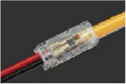 Lotus LED Lights LCS-1-4MM Strip Connector 4 mm Tape to Wire