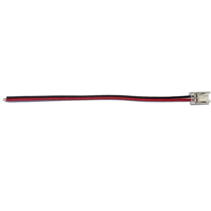 Lotus LED Lights LCS-1-8MM Single Connector W/ 6" Wire For Led Dotless Tape Light