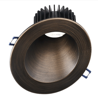 Lotus LED Lights LD4R-5CCT-HO-5R-SL30-ORB 5" Sloped Deep Regressed Led Downlight - 30° Slope - High Output - 18w - 27k / 3k / 35k / 4k / 5k - 1,700 Lumens - 120v - Oil Rubbed Bronze