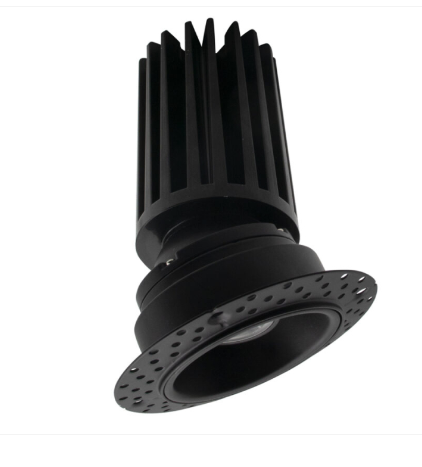 Lotus LED Lights LED-2-S11W-5CCT-BK-EY-T 2" Trimless Round Gimbal Led Downlight - 11w - 27k / 3k / 35k / 4k / 5k - 950 Lumens - 120v - Black Finish