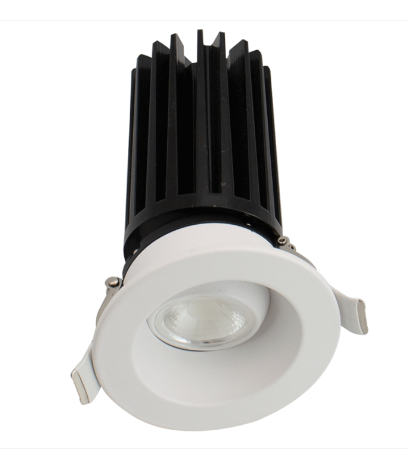 Lotus LED Light LED-2-S11W-5CCT-WH-EY 2" Round Gimbal Led Downlight - 11w - Cct Selectable - 1,080 Lumens - 120v - White Finish