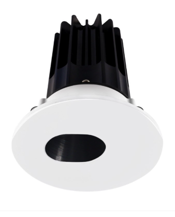 Lotus LED Lights LED-2-S15W-27K-2RRBK-2RSA 2" Led Recessed Downlight - High Output - 15w - 2700k - 980 Lumens - Black Reflector - Slot Aperture Trim - 120v