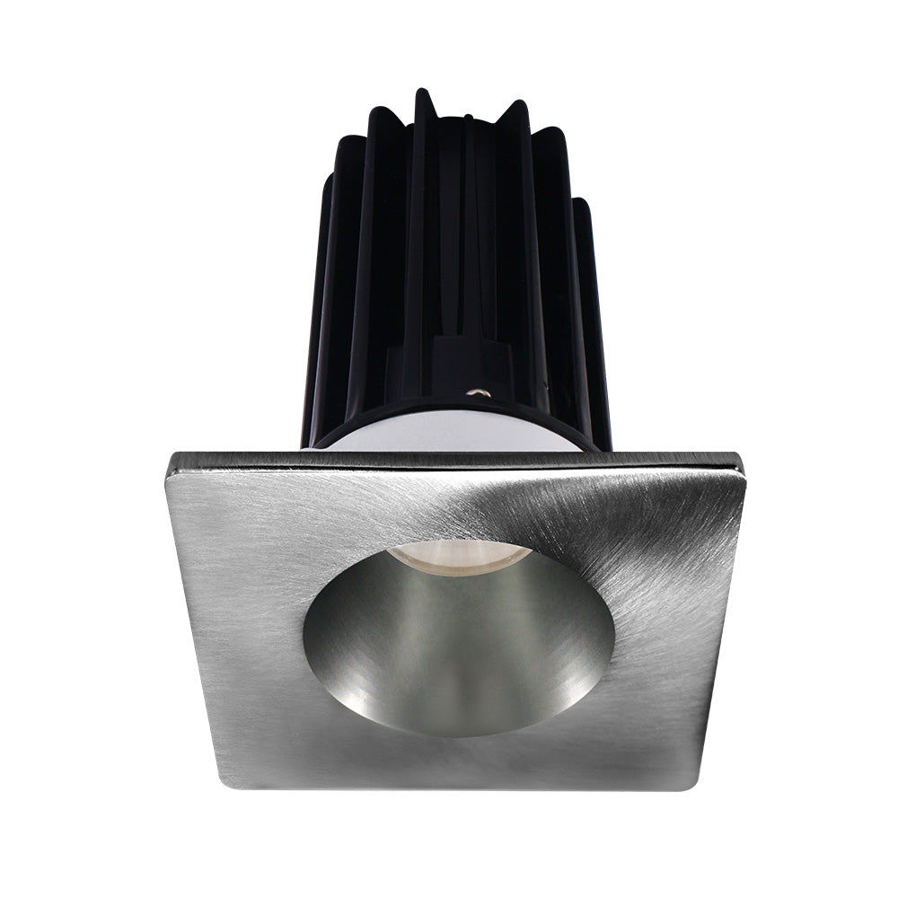 Lotus LED Lights LED-2-S15W-27K-2RRCH-2STCH-60D 2" Recessed LED 15W High Output Designer Series, 980 Lumens, CCT 2700K, Chrome Reflector, Square Chrome Trim, 60° Beam Angle
