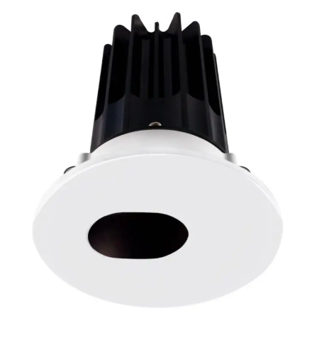 Lotus LED Lights LED-2-S15W-3018K-2RRBZ-2RSA-24D 2 Inch Round Recessed LED Downlight, Wattage 15W, High Output, Color Temperature 3000-1800K, Dim to Warm, 24 Degree Beam Spread, Bronze Reflector, Slot Aperture Trim