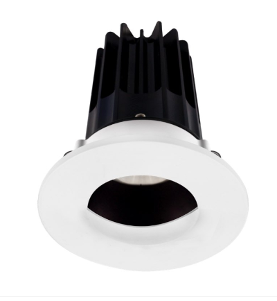 Lotus LED Lights LED-2-S15W-30K-2RRBZ-2RWW 2" Led Recessed Downlight - High Output - 15w - 3000k - 1,000 Lumens - Bronze Reflector - Wall Wash Trim - 120v