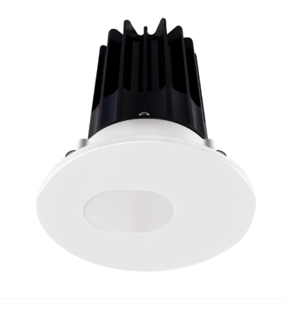 Lotus LED Lights LED-2-S15W-30K-2RRWH-2RSA 2" Led Recessed Downlight - High Output - 15w - 3000k - 1,000 Lumens - White Reflector - Slot Aperture Trim - 120v