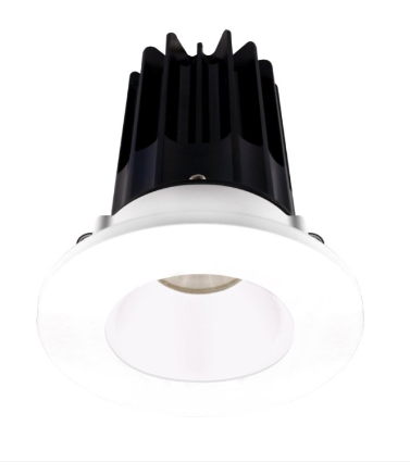 Lotus LED Lights LED-2-S15W-30K-2RRWH-2RTWH-24 2" Led Recessed Downlight - High Output - 15w - 3000k - 1,000 Lumens - White Reflector - Round White Trim - 24° - 120v