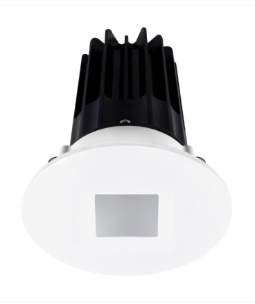 Lotus LED Lights LED-2-S15W-40K-2RRAK-2RSH 2" Led Recessed Downlight - High Output - 15w - 4000k - 1,020 Lumens - Silver Reflector - Square Hole Trim - 120v