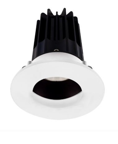 Lotus LED Lights LED-2-S15W-40K-2RRBZ-2RWW 2" Led Recessed Downlight - High Output - 15w - 4000k - 1,020 Lumens - Bronze Reflector - Wall Wash Trim - 120v