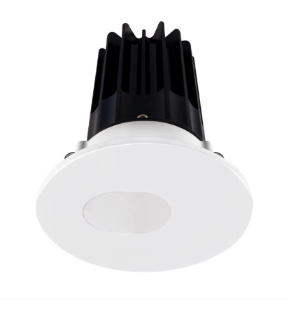 Lotus LED Lights LED-2-S15W-40K-2RRWH-2RSA 2" Led Recessed Downlight - High Output - 15w - 4000k - 1,020 Lumens - White Reflector - Slot Aperture Trim - 120v