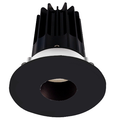 Lotus LED Lights LED-2-S15W-5CCT-2RRBZ-2RPH-BK-60D 2 Inch Round Recessed LED Downlight, Wattage 15W, 5CCT Selectable, Lumens 1000lm, 60° Beam Angle, Bronze Reflector, Round Pinhole Trim, Black