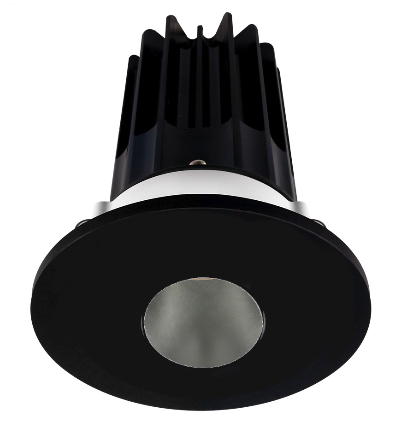 Lotus LED Lights LED-2-S15W-5CCT-2RRCH-2RPH-BK 2 Inch Round Recessed LED Downlight, Wattage 15W, 5CCT Selectable, Lumens 1000lm, 38° Beam Angle, Chrome Reflector, Round Pinhole Trim, Black