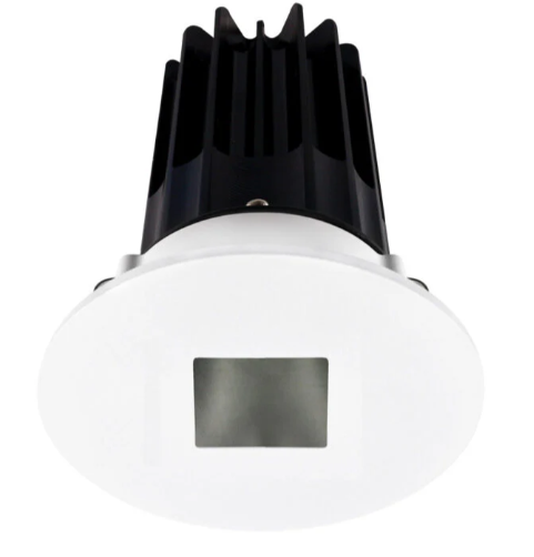 Lotus LED Lights LED-2-S15W-5CCT-2RRCH-2RSH-60D 2 Inch Round Recessed LED Downlight, Wattage 15W, 5CCT Selectable, Lumens 1000lm, 60° Beam Angle, Chrome Reflector, Round Trim Square Hole