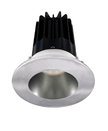 Lotus LED Lights LED-2-S15W-5CCT-2RRCH-2RTCH-24D 2 Inch Round Recessed LED 15 Watt Designer Series - 5CCT Selectable - 1000 Lumen - 24 Degree Beam Spread - Chrome Reflector - Chrome Trim