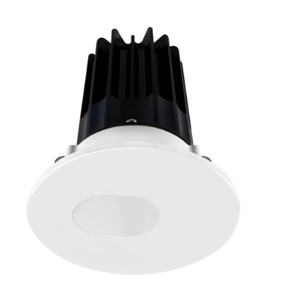Lotus LED Lights LED-2-S15W-5CCT-2RRWH-2RSA-24D 2 Inch Round Recessed LED Downlight, Wattage 15W, 5CCT Selectable, Lumens 1000lm, 24° Beam Angle, White Reflector, Slot Aperture Trim