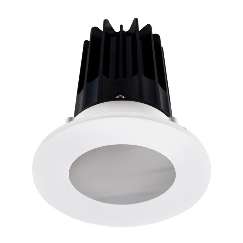 Lotus LED Lights LED-2-S8W2-3018K-2RRCH-2RST 2" LED Recessed Downlight, Wattage 8W, Color Temperature Dim to Warm, Lumens 600 lm, Chrome Reflector - White Shower Trim - 120V