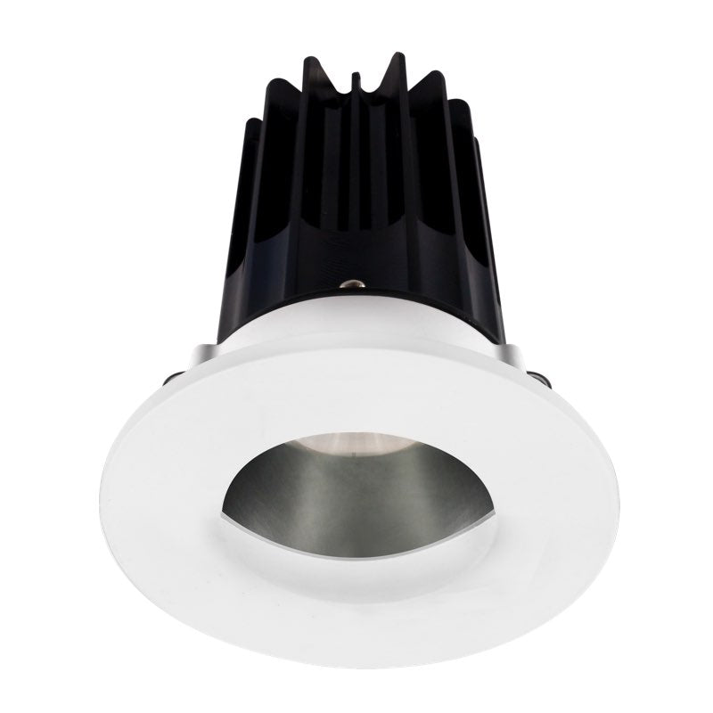 Lotus LED Lights LED-2-S8W2-3018K-2RRCH-2RWW 2" LED Recessed Downlight, Wattage 8W, Color Temperature Dim to Warm, Lumens 600 lm, Chrome Reflector - Wall Wash Trim - 120V