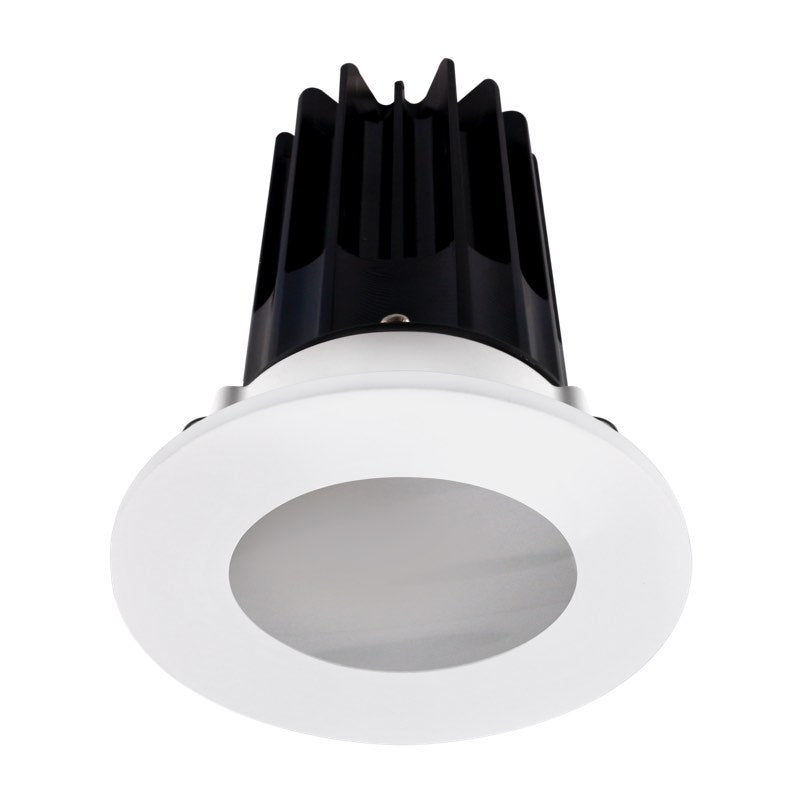 Lotus LED Lights LED-2-S8W2-3018K-2RRDM-2RST 2" LED Recessed Downlight, Wattage 8W, Color Temperature Dim to Warm, Lumens 600 lm, Diamond Reflector - Shower Trim - 120V