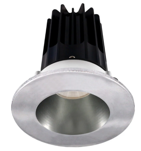 Lotus LED Lights LED-2-S8W2-30K-2RRCH-2RTCH-60D 2 inch Recessed Downlight LED, Wattage 8W, Color Temperature 3000K, Lumens 600 lm, 60° Beam Angle, Chrome Reflector, Round Chrome Trim