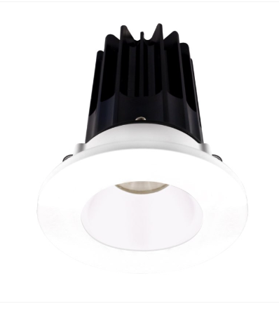 Lotus LED Lights LED-2-S8W2-30K-2RRWH-2RTWH 2" Led Recessed Downlight - 8w - 3000k - 600 Lumens - White Reflector - Round White Trim - 120v