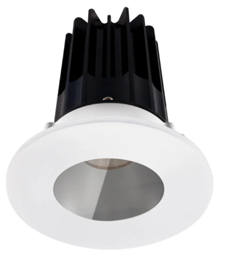 Lotus LED Lights LED-2-S8W2-5CCT-2RRCH-2RST-60D 2 inch Recessed Downlight LED, Wattage 8W, Multi-Color Temperature, Lumens 600 lm, 60° Beam Angle, Chrome Reflector, Round Shower Trim, Black
