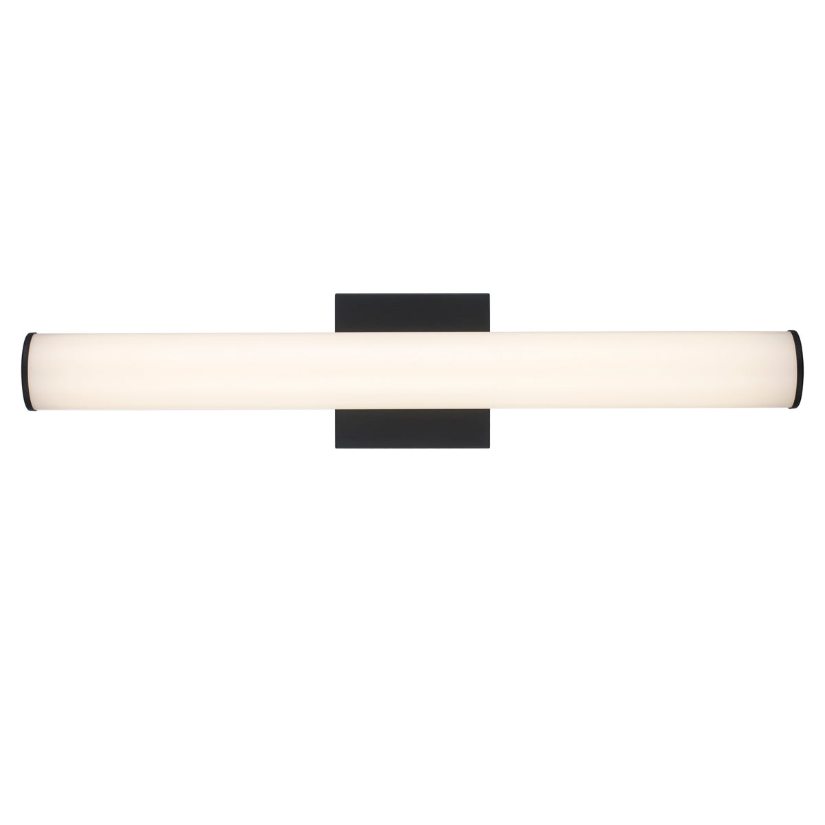 Trans Globe Lighting LED-22564 BK Lumina 24 inch Black LED bath vanity wall light